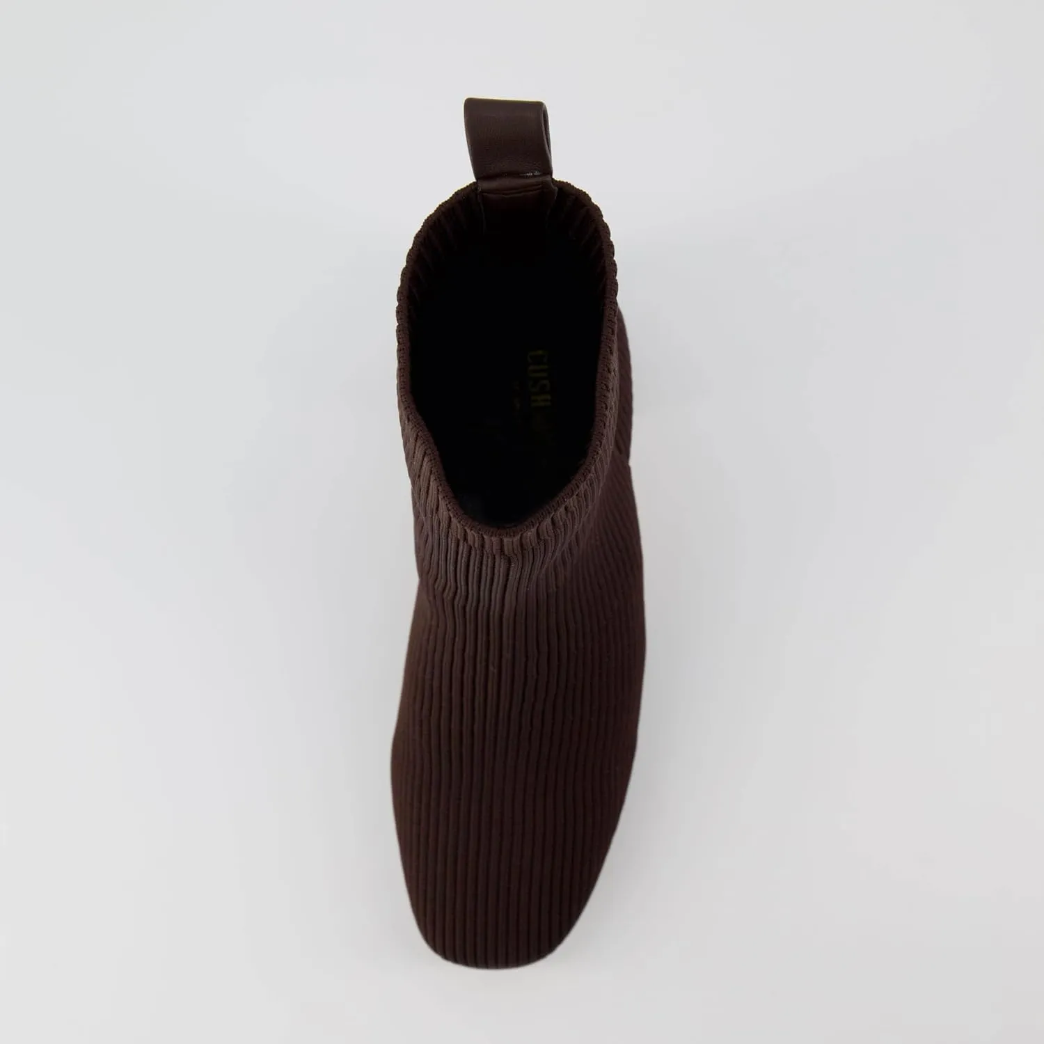 CUSHIONAIRE Women's Bancroft Stretch platform heel boot  Memory Foam, Wide Widths Available