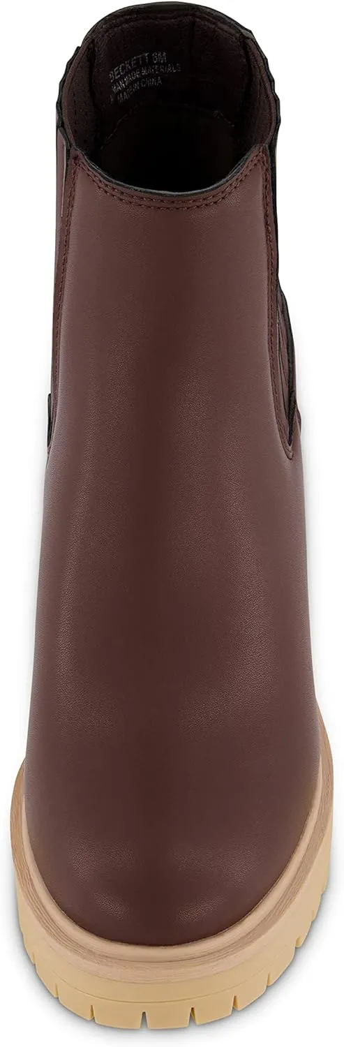 CUSHIONAIRE Women's Beckett chelsea boot  Memory Foam, Wide Widths Available