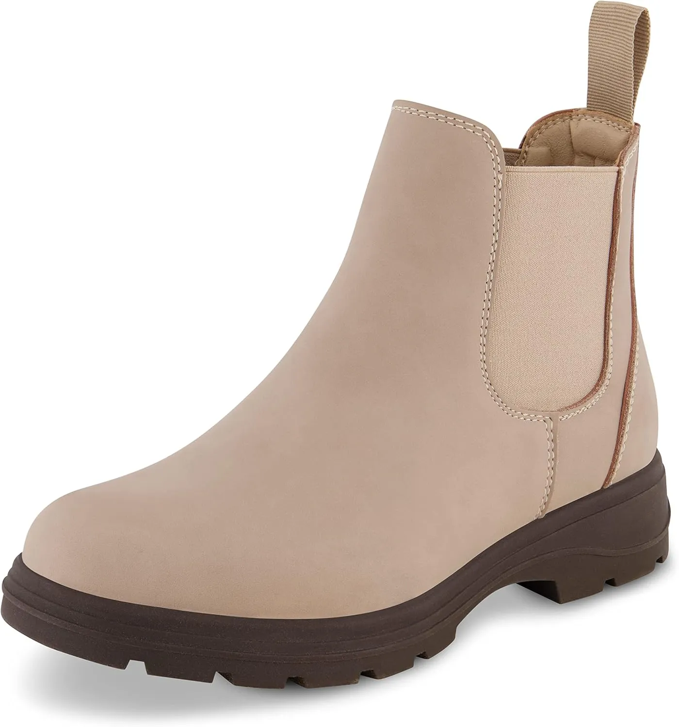CUSHIONAIRE Women's Britain slip on chelsea boot  Memory Foam, Wide Widths Available