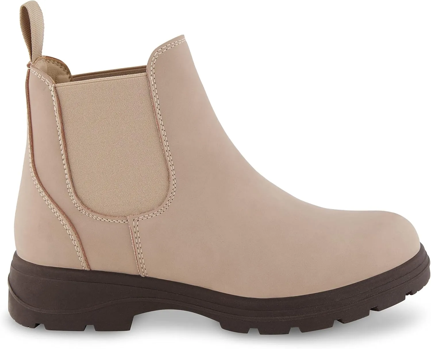 CUSHIONAIRE Women's Britain slip on chelsea boot  Memory Foam, Wide Widths Available