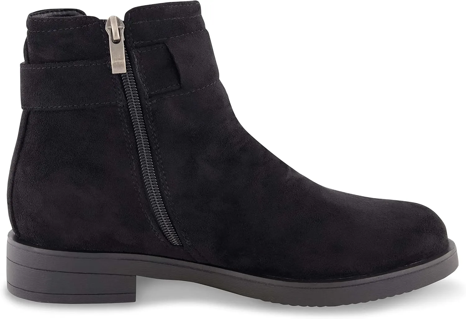 CUSHIONAIRE Women's Burke Buckle boot  Memory Foam, Wide Widths Available