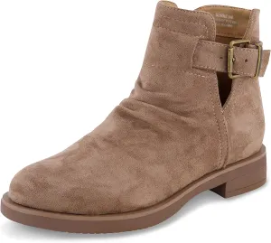 CUSHIONAIRE Women's Burke Buckle boot  Memory Foam, Wide Widths Available