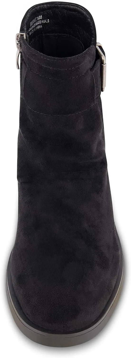 CUSHIONAIRE Women's Burke Buckle boot  Memory Foam, Wide Widths Available