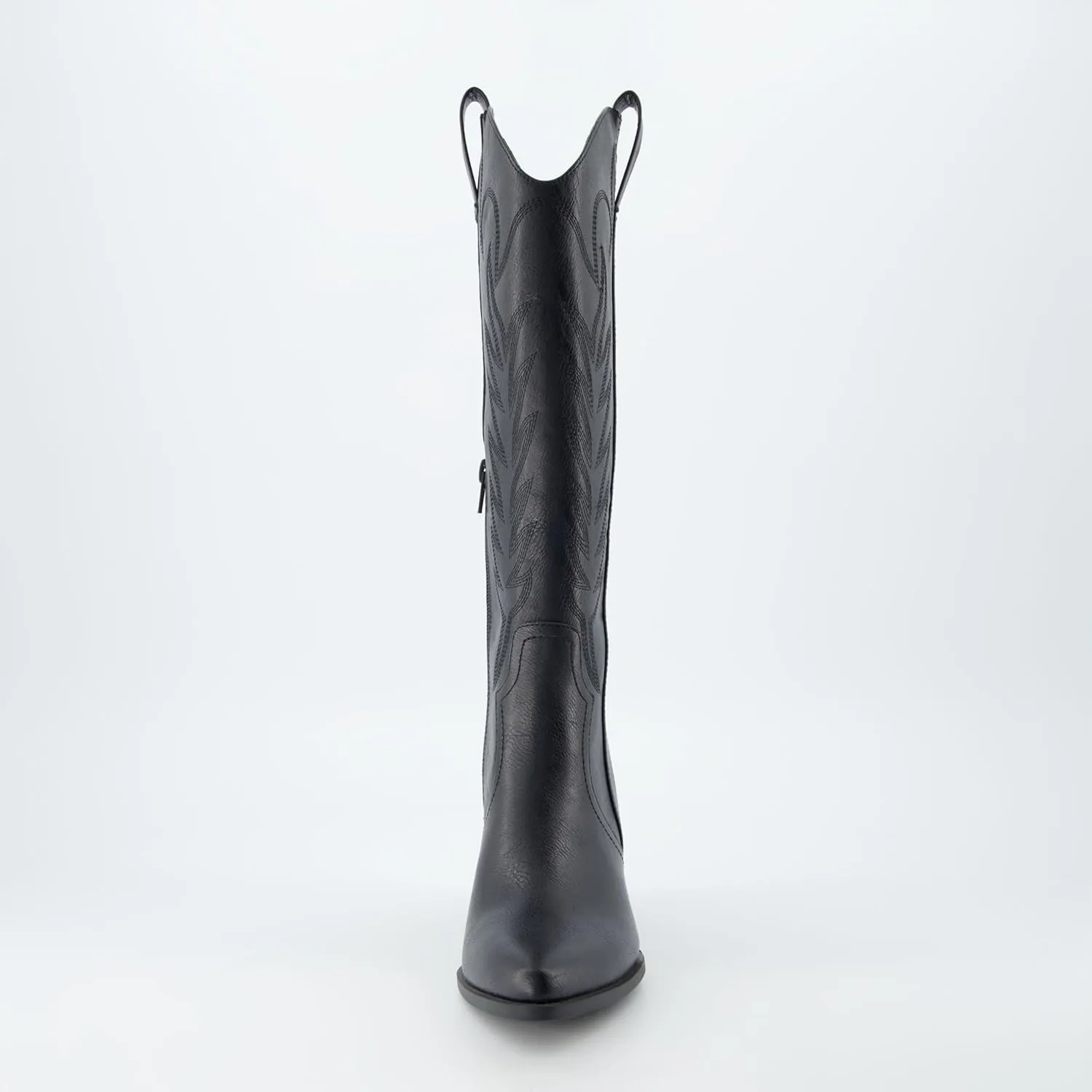 CUSHIONAIRE Women's Caress tall western boot  Memory Foam, Wide Widths Available