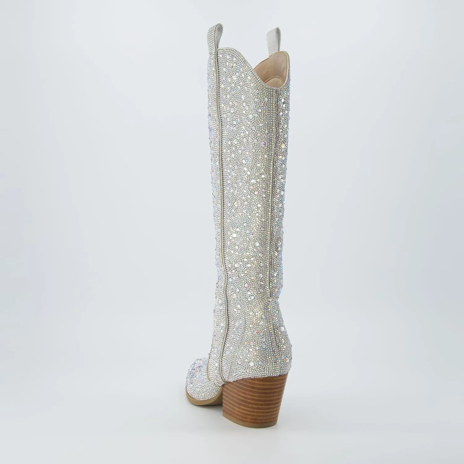 CUSHIONAIRE Women's Caress tall western boot  Memory Foam, Wide Widths Available