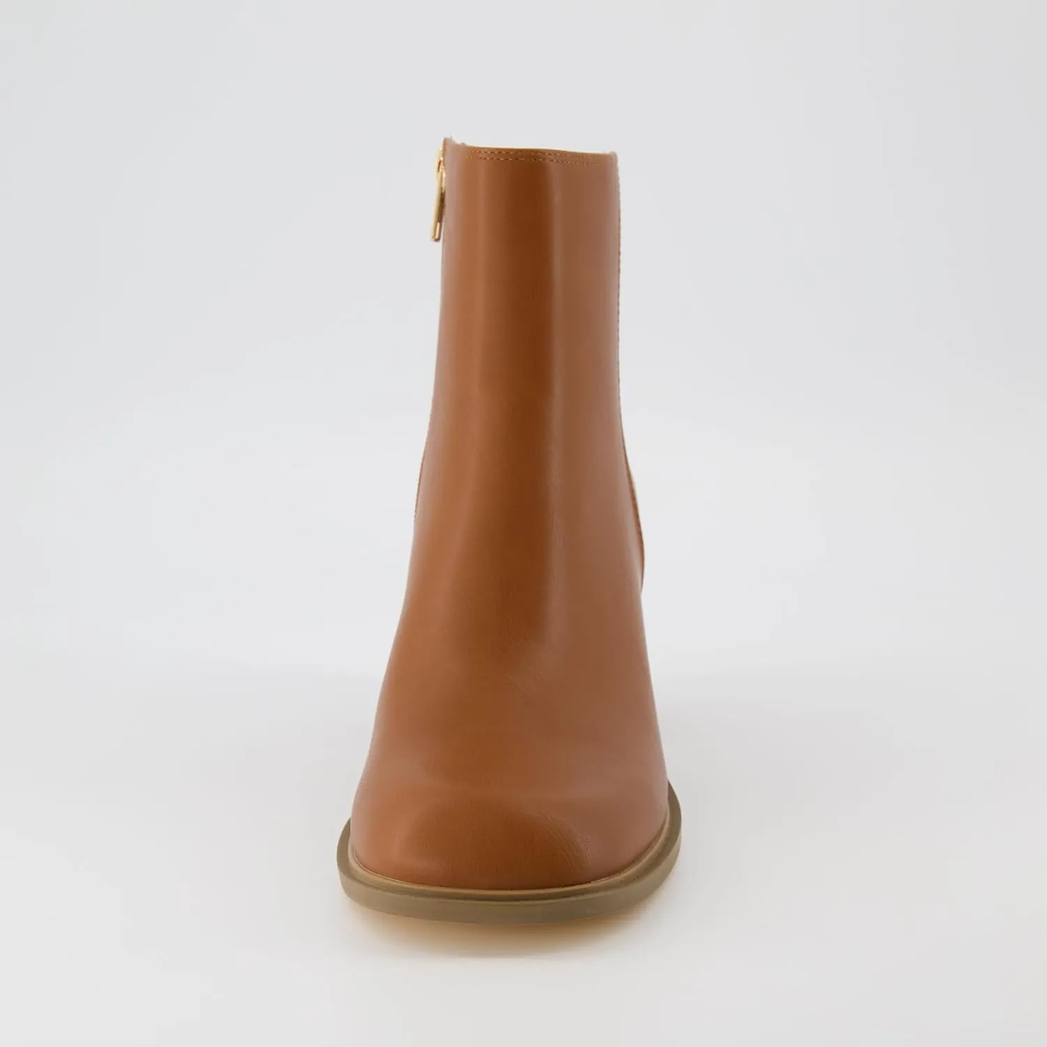 CUSHIONAIRE Women's Dante block heel dress boot  Memory Foam, Wide Widths Available