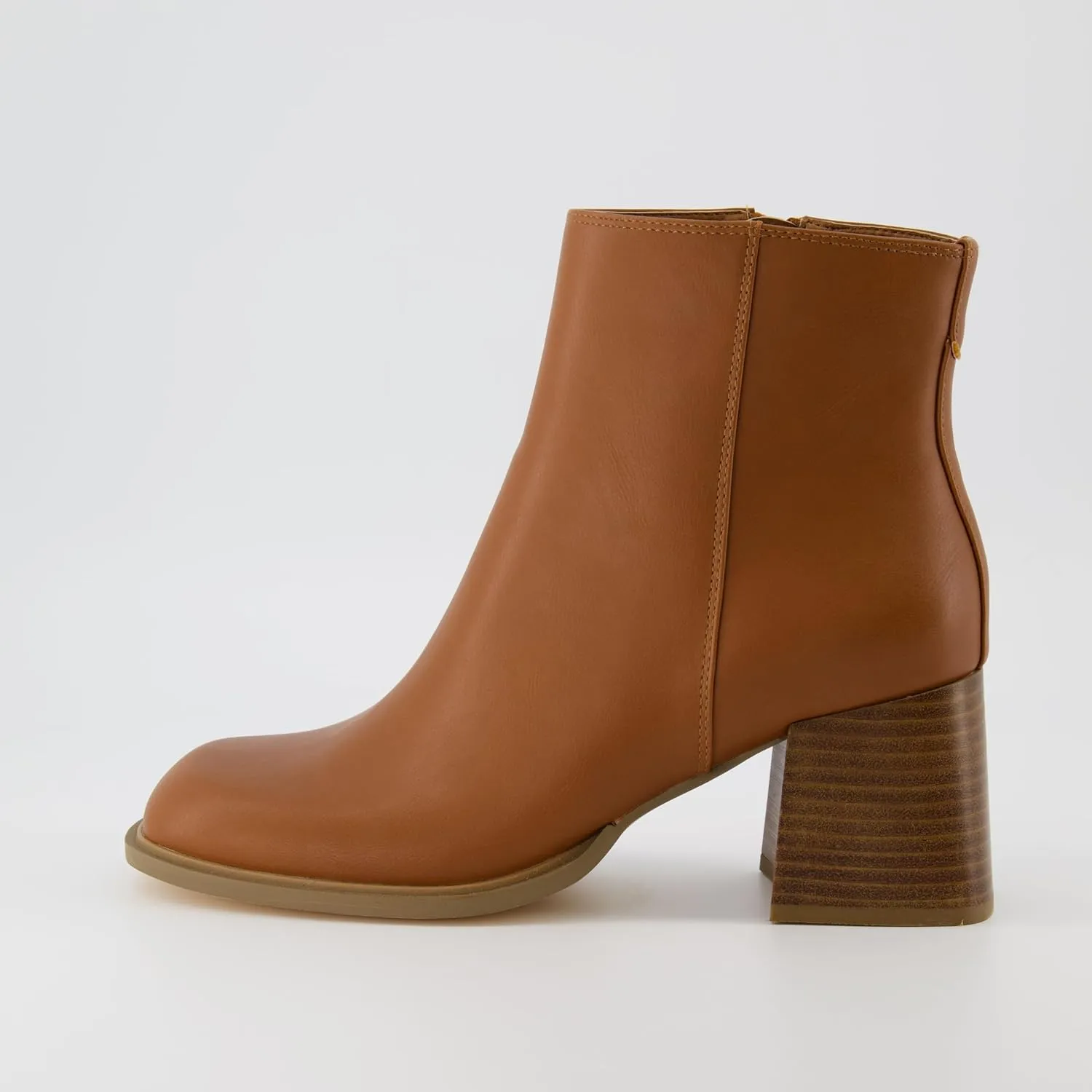 CUSHIONAIRE Women's Dante block heel dress boot  Memory Foam, Wide Widths Available