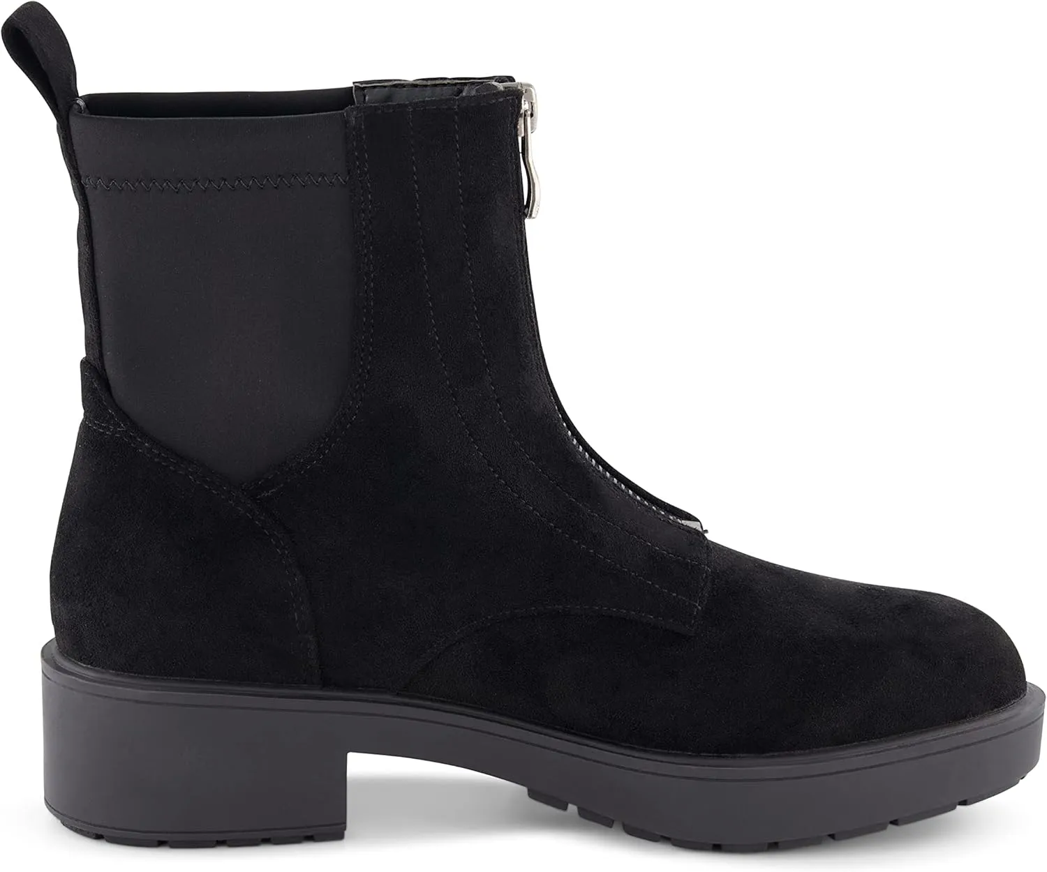 CUSHIONAIRE Women's Hackett zipper boot  Memory Foam, Wide Widths Available