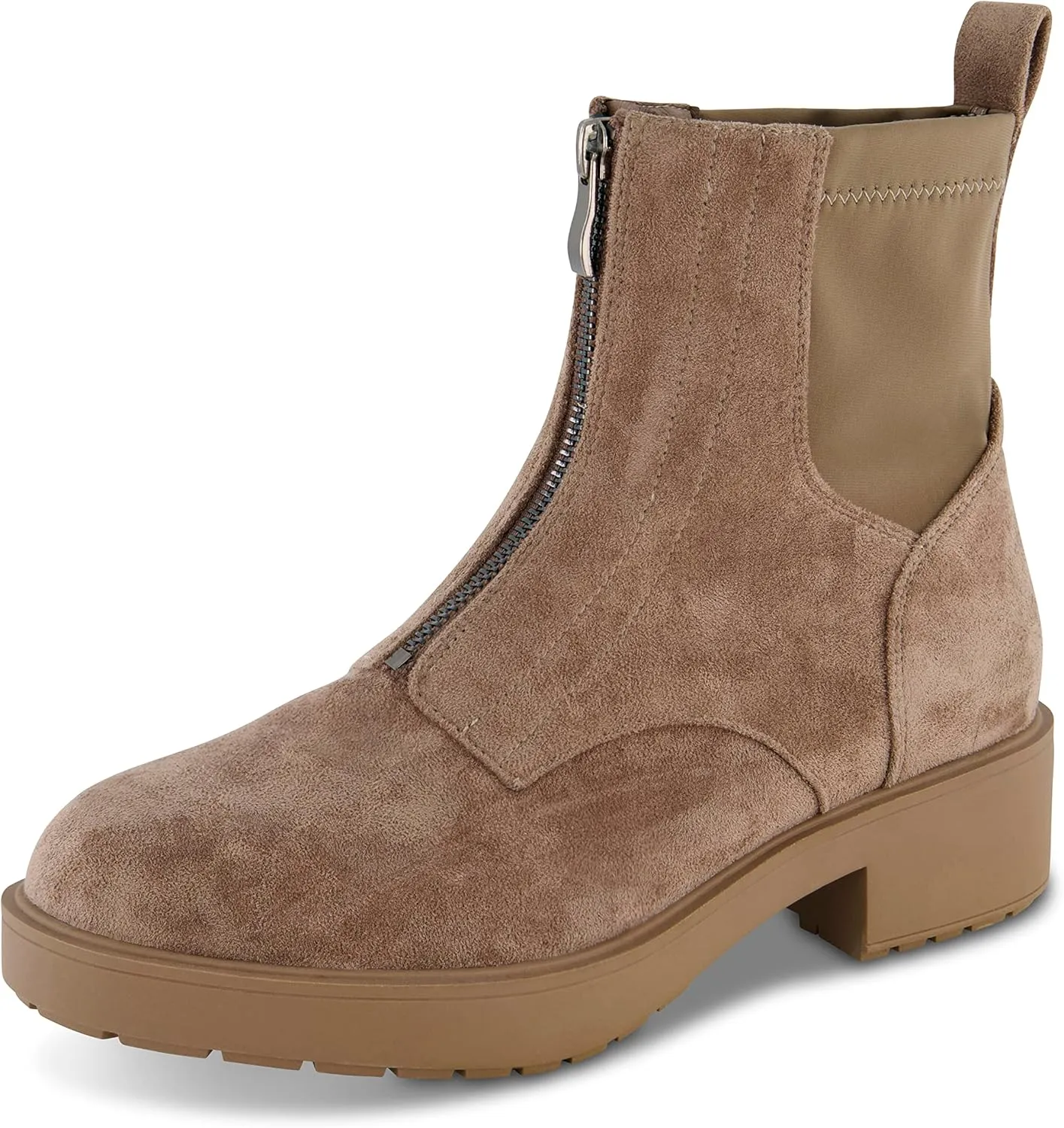 CUSHIONAIRE Women's Hackett zipper boot  Memory Foam, Wide Widths Available