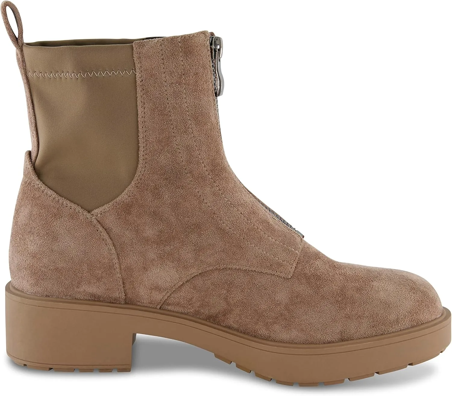 CUSHIONAIRE Women's Hackett zipper boot  Memory Foam, Wide Widths Available