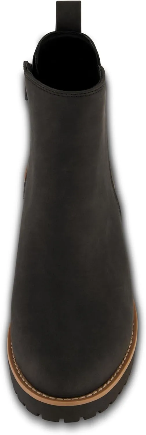 CUSHIONAIRE Women's Ilena wedge boot  Memory Foam, Wide Widths Available