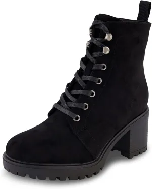 CUSHIONAIRE Women's James lace up boot  Memory Foam, Wide Widths Available