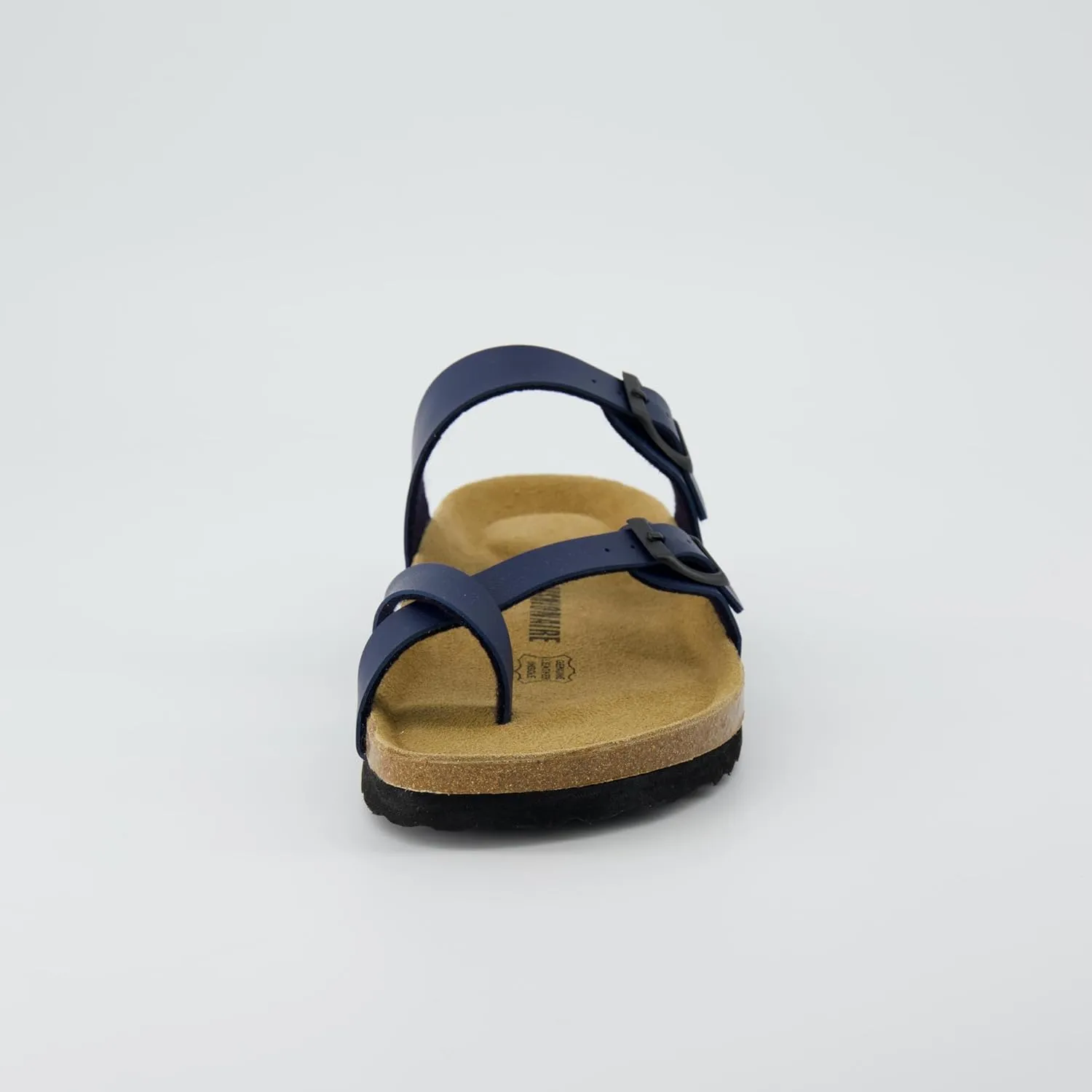CUSHIONAIRE Women's Luna Cork Footbed Sandal With  Comfort