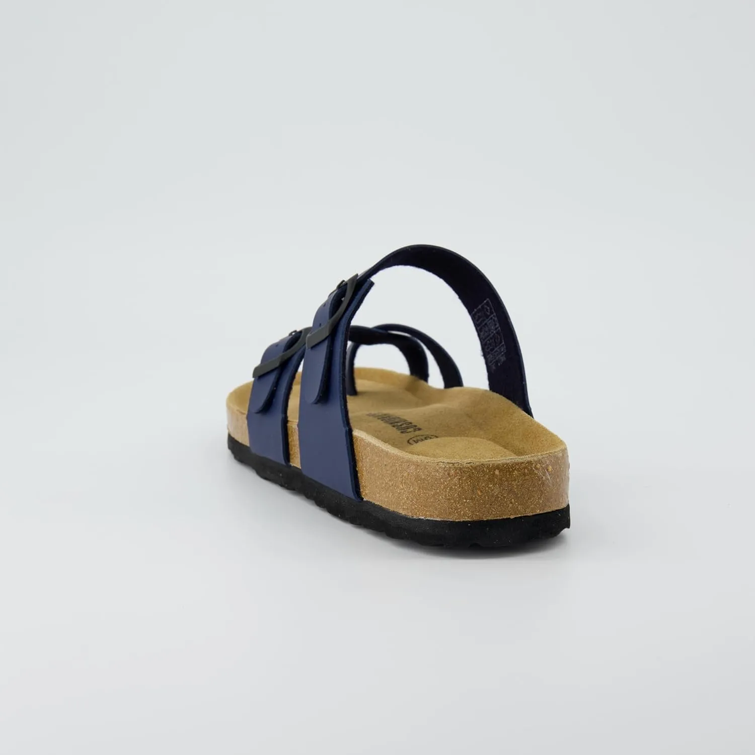 CUSHIONAIRE Women's Luna Cork Footbed Sandal With  Comfort