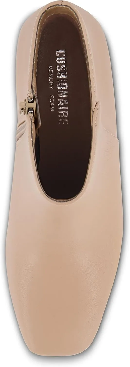 CUSHIONAIRE Women's Nexus dress heel boot  Memory Foam, Wide Widths Available