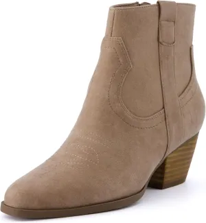 CUSHIONAIRE Women's Outlaw Western boot  Memory Foam, Wide Widths Available