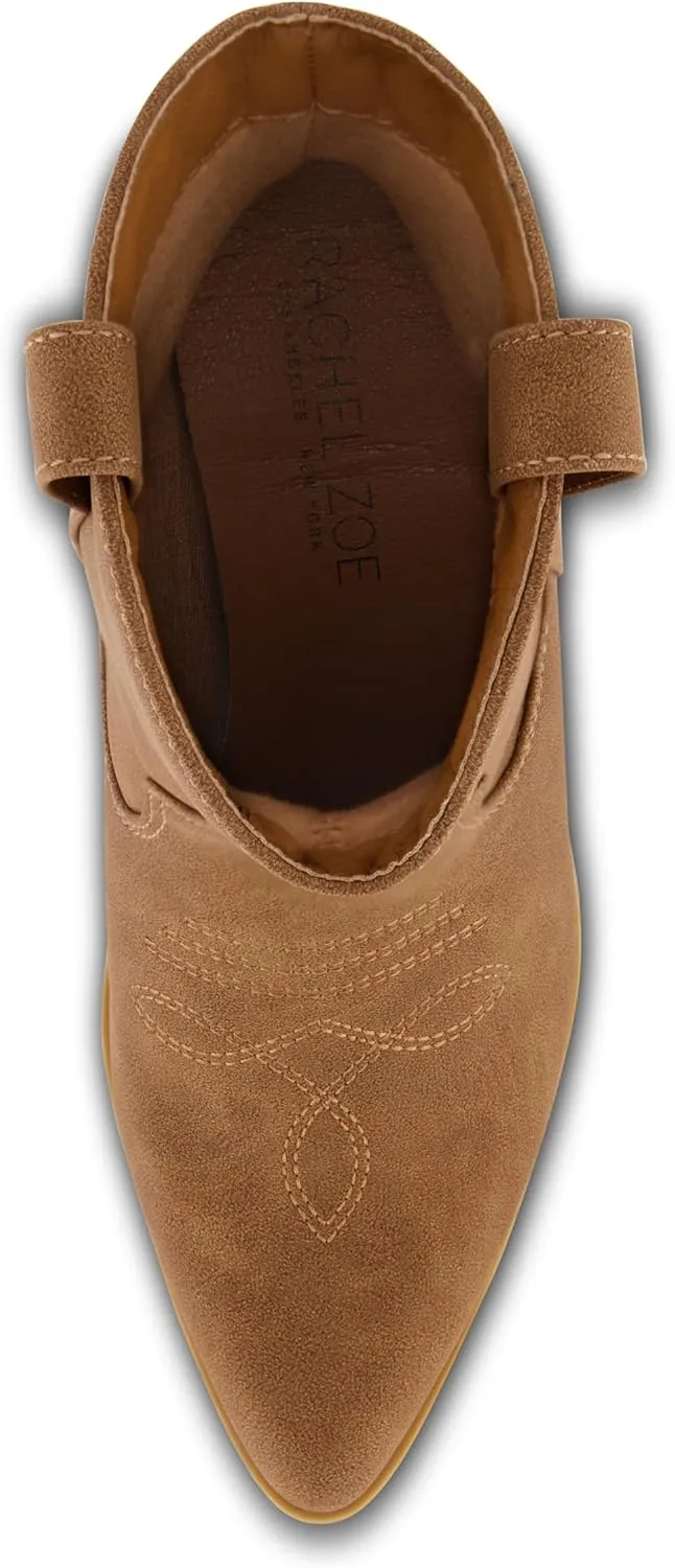 CUSHIONAIRE Women's Rocky Western boot with stitch detailing and Memory Foam padding, Wide Widths Available