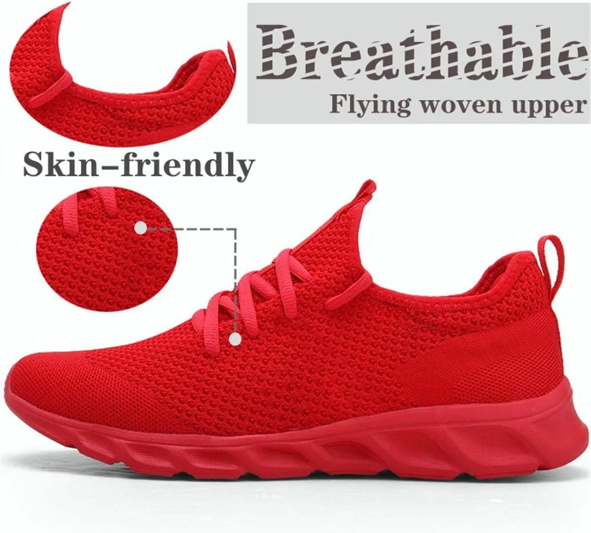 Damyuan Mens Lightweight Athletic Running Walking Gym Shoes Casual Sports Shoes Fashion Sneakers Walking Shoes