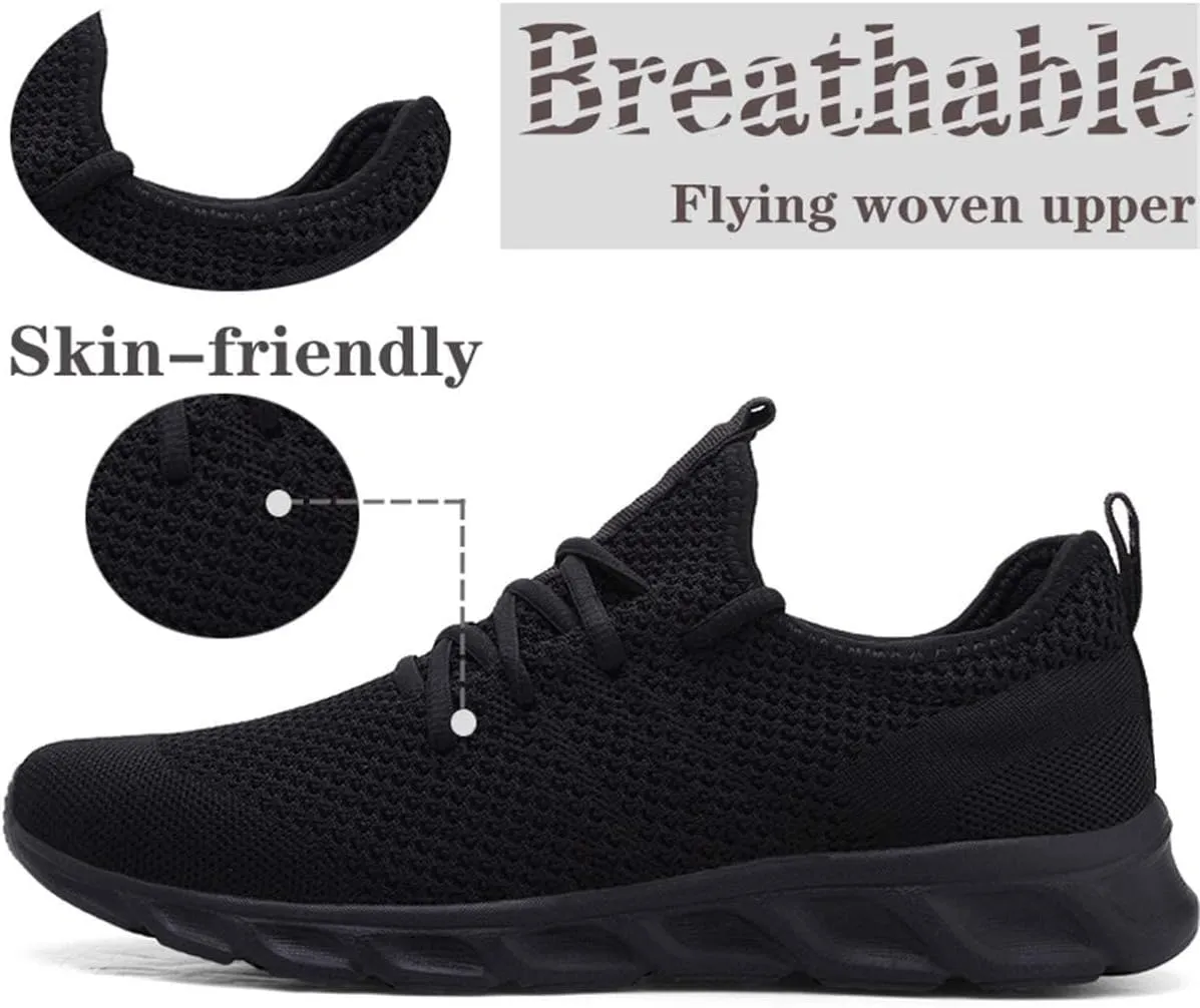Damyuan Mens Lightweight Athletic Running Walking Gym Shoes Casual Sports Shoes Fashion Sneakers Walking Shoes