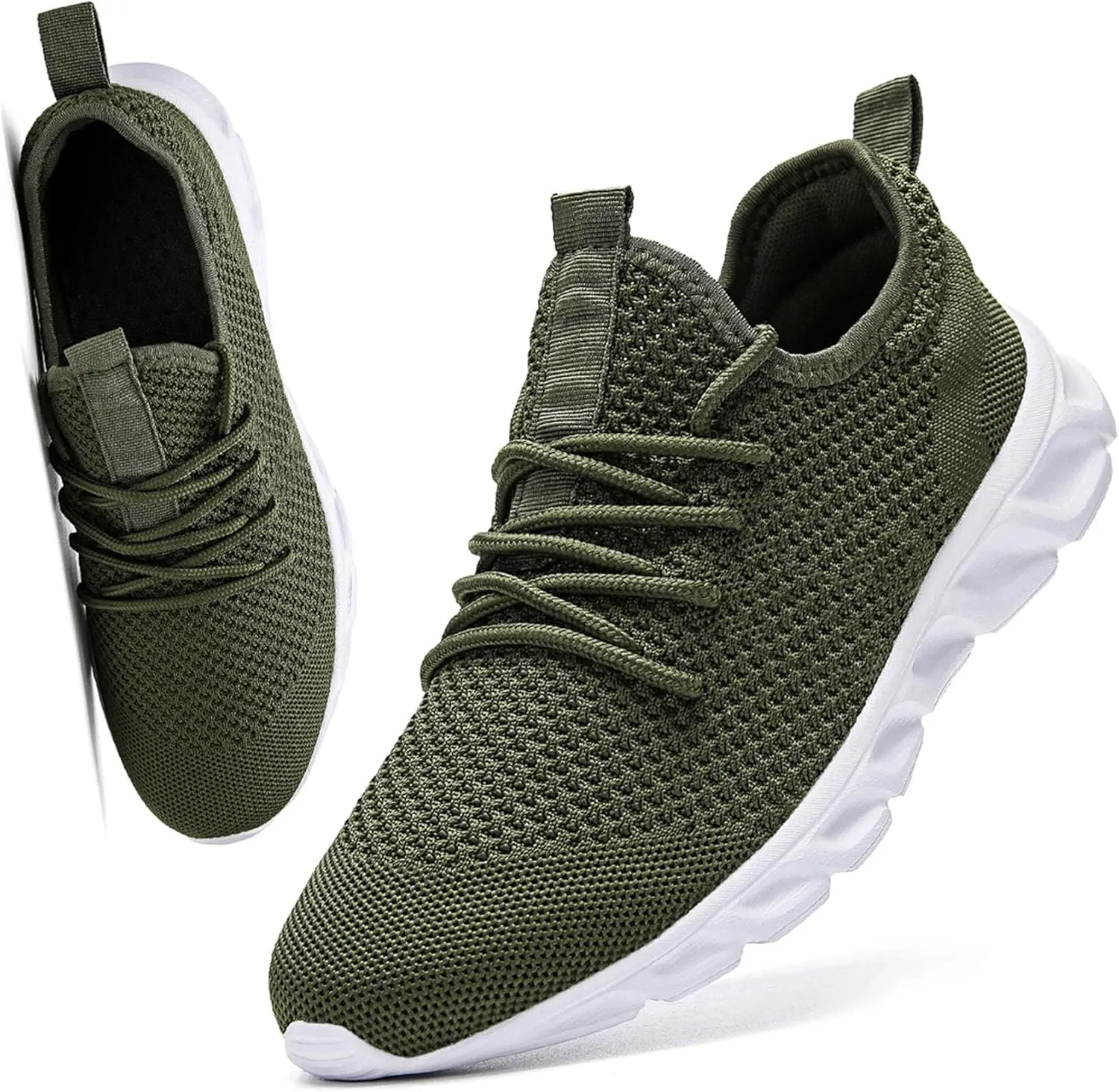 Damyuan Mens Lightweight Athletic Running Walking Gym Shoes Casual Sports Shoes Fashion Sneakers Walking Shoes