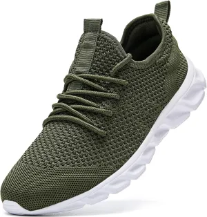 Damyuan Mens Lightweight Athletic Running Walking Gym Shoes Casual Sports Shoes Fashion Sneakers Walking Shoes