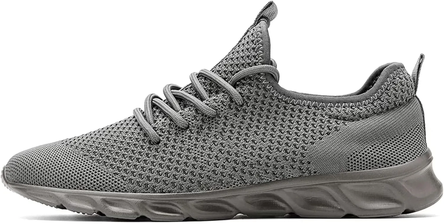 Damyuan Mens Lightweight Athletic Running Walking Gym Shoes Casual Sports Shoes Fashion Sneakers Walking Shoes
