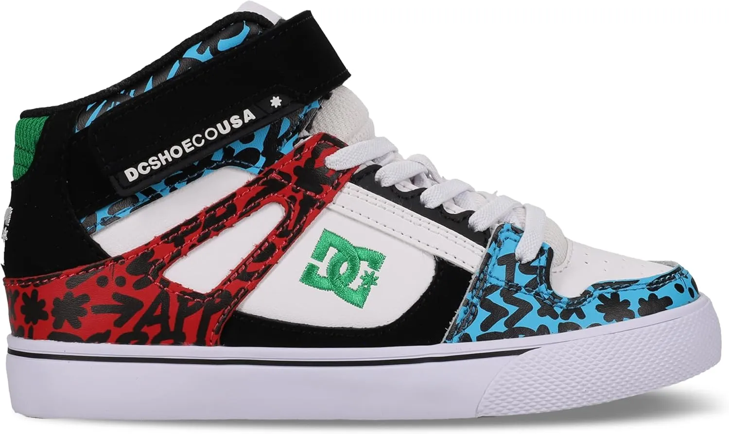DC Shoes Unisex-Child Pure Hi Top Ev Skate Shoe