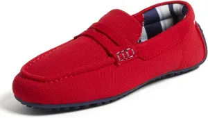 Dearfoams Women's Hazel-Lighweight Driving Loafer Machine Washable Comfortable Shoe