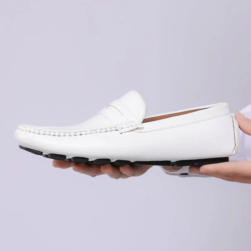 DECARSDZ Men's Lightweight Casual Penny Loafers Soft for Driving Slip on Shoes for Men