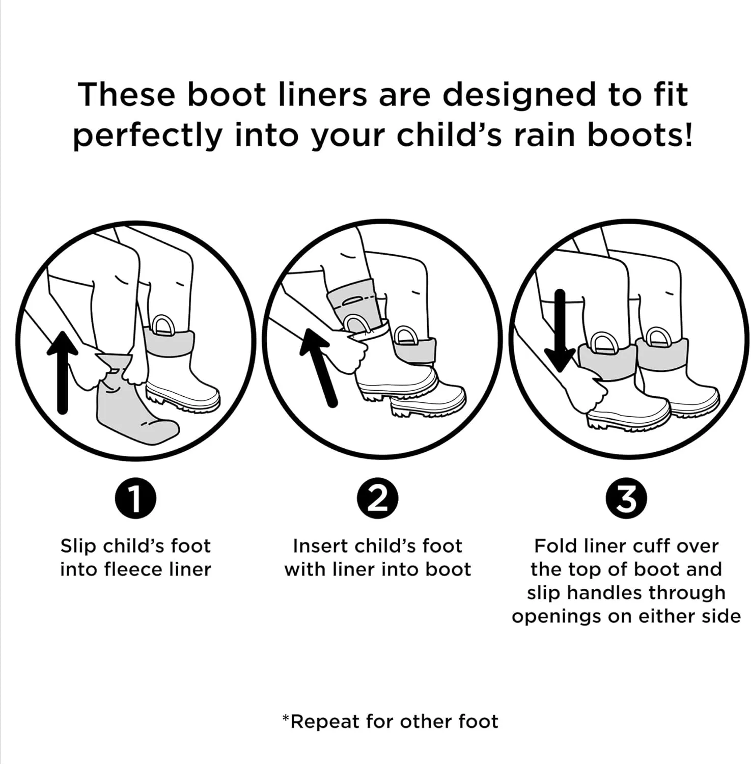 Disney Girl's Frozen Kids Rain Boots with Soft Removable Liner Snow