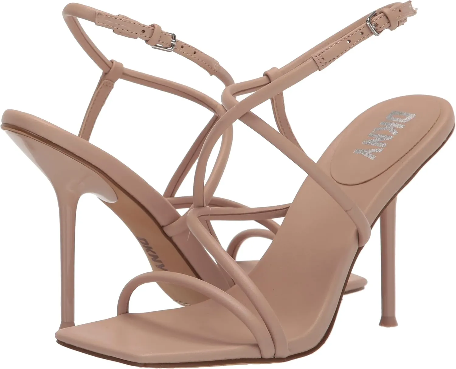 DKNY Women's Comfortable Chic Shoe Reia Heeled Sandal