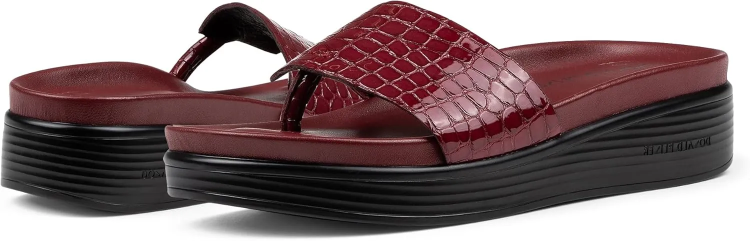 Donald Pliner Women's Fifi Slide Sandals, Women's Summer Sandals, Women’s Shoes, Comfortable Open-Toe Casual Flats