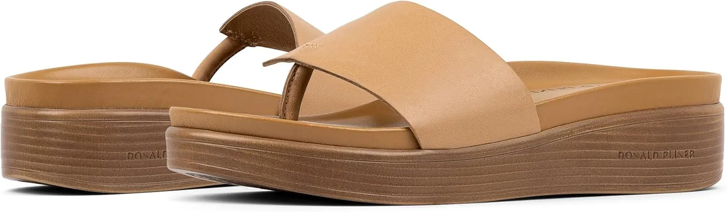 Donald Pliner Women's Fifi Slide Sandals, Women's Summer Sandals, Women’s Shoes, Comfortable Open-Toe Casual Flats