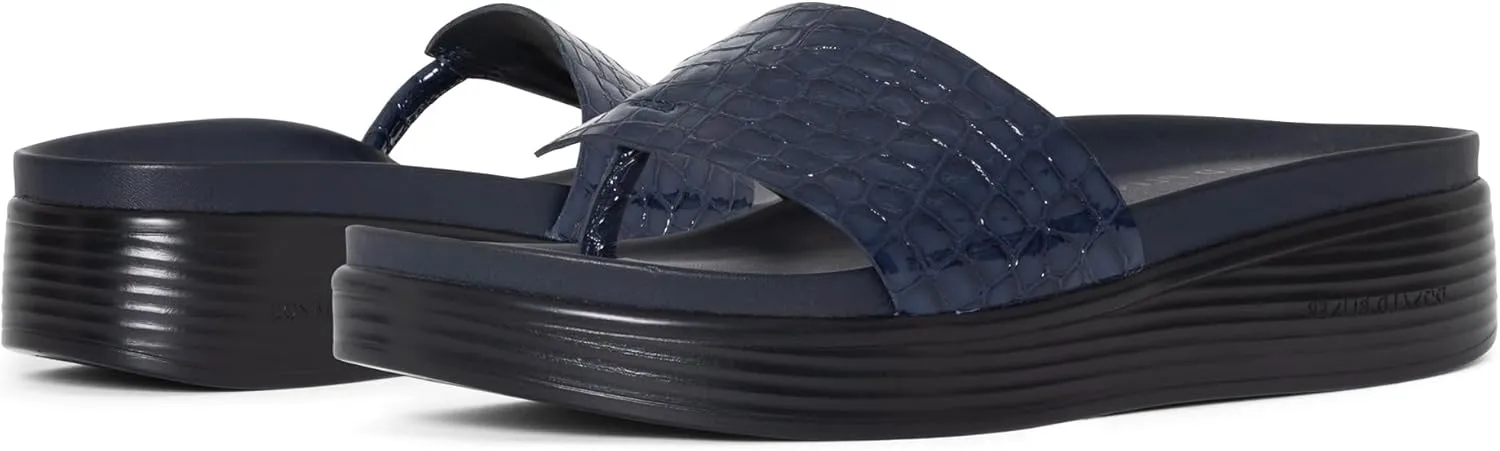 Donald Pliner Women's Fifi Slide Sandals, Women's Summer Sandals, Women’s Shoes, Comfortable Open-Toe Casual Flats