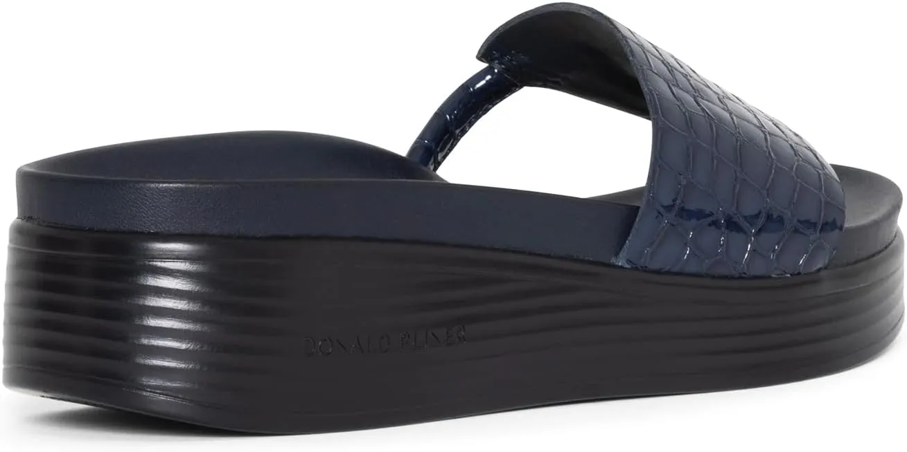 Donald Pliner Women's Fifi Slide Sandals, Women's Summer Sandals, Women’s Shoes, Comfortable Open-Toe Casual Flats