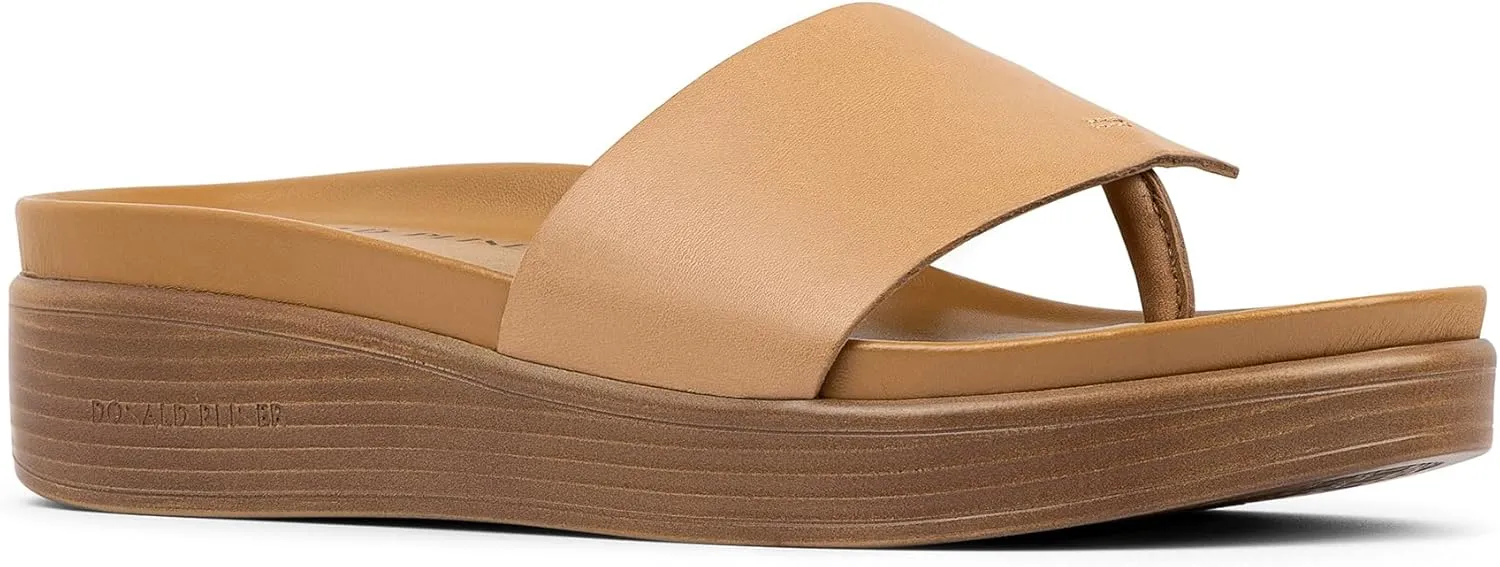 Donald Pliner Women's Fifi Slide Sandals, Women's Summer Sandals, Women’s Shoes, Comfortable Open-Toe Casual Flats