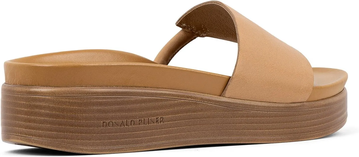 Donald Pliner Women's Fifi Slide Sandals, Women's Summer Sandals, Women’s Shoes, Comfortable Open-Toe Casual Flats
