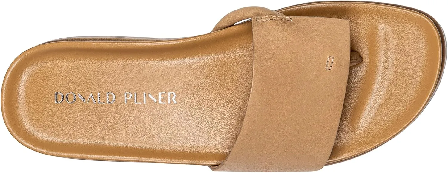 Donald Pliner Women's Fifi Slide Sandals, Women's Summer Sandals, Women’s Shoes, Comfortable Open-Toe Casual Flats