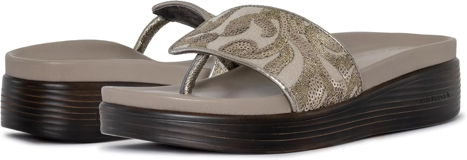 Donald Pliner Women's Fifi Slide Sandals, Women's Summer Sandals, Women’s Shoes, Comfortable Open-Toe Casual Flats