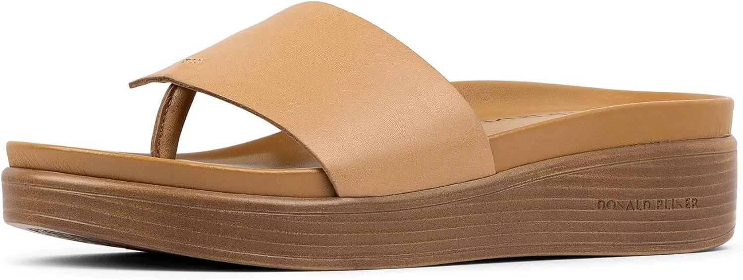 Donald Pliner Women's Fifi Slide Sandals, Women's Summer Sandals, Women’s Shoes, Comfortable Open-Toe Casual Flats