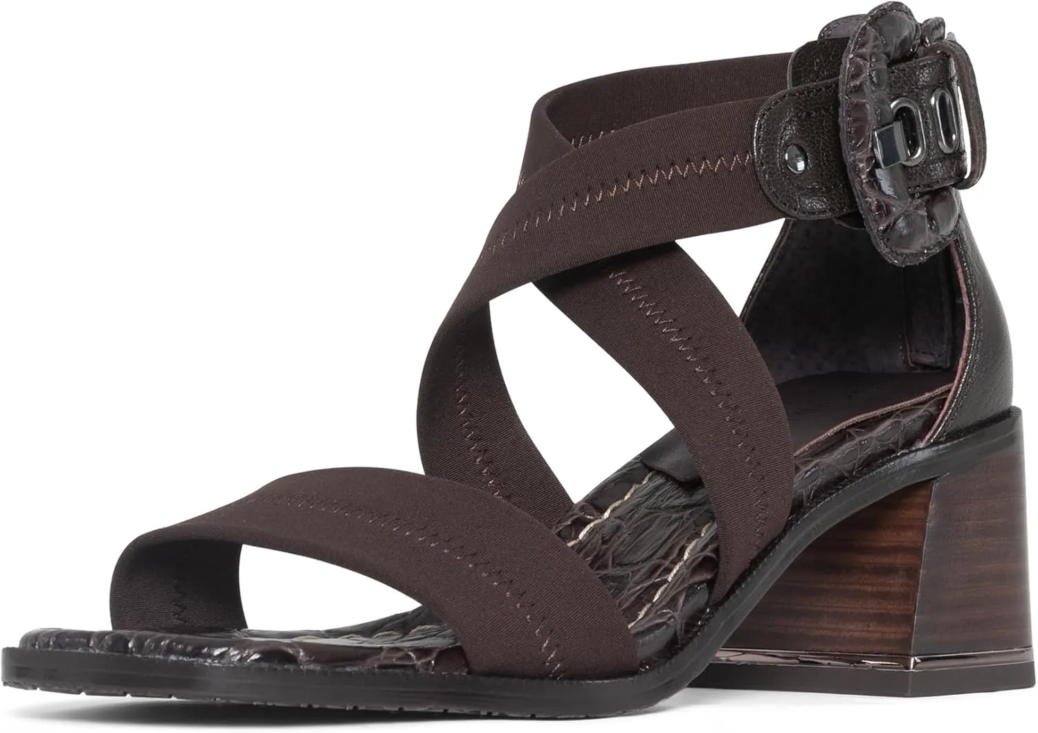Donald Pliner Women's Helen Strap Sandals, 2,25" Block Heels Women's Summer Sandals, Open-Toe Sandals for All-Day Wear