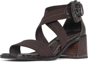 Donald Pliner Women's Helen Strap Sandals, 2,25" Block Heels Women's Summer Sandals, Open-Toe Sandals for All-Day Wear