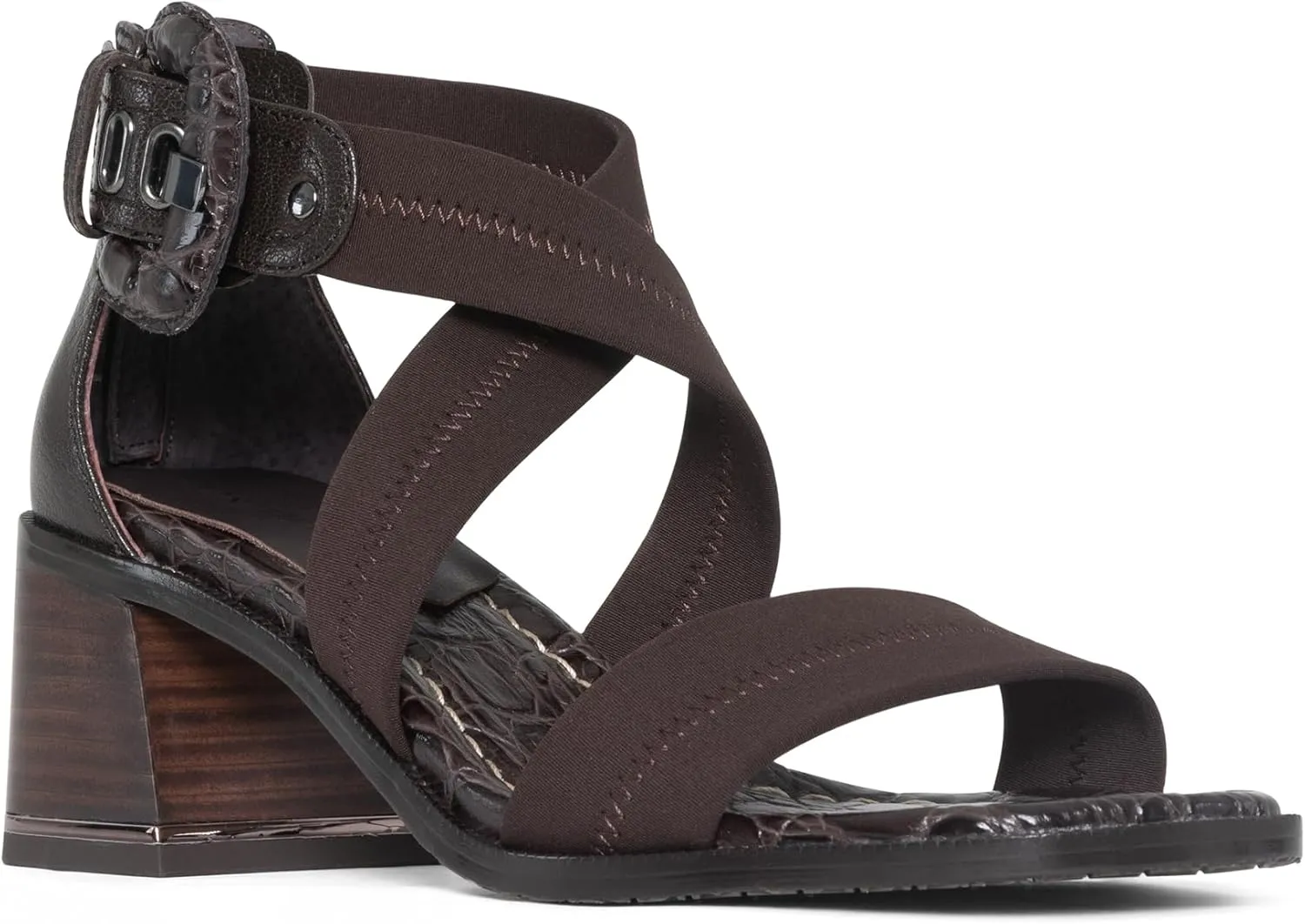 Donald Pliner Women's Helen Strap Sandals, 2,25" Block Heels Women's Summer Sandals, Open-Toe Sandals for All-Day Wear
