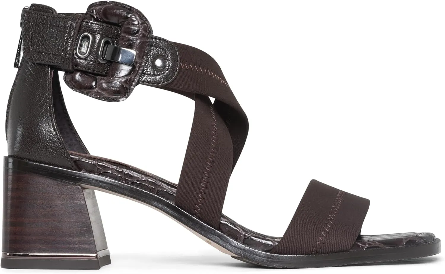 Donald Pliner Women's Helen Strap Sandals, 2,25" Block Heels Women's Summer Sandals, Open-Toe Sandals for All-Day Wear
