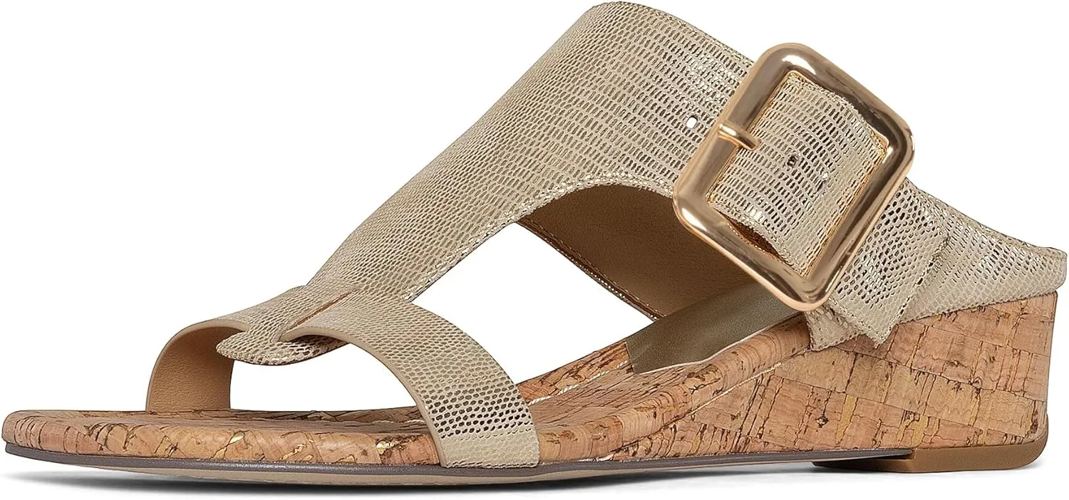 Donald Pliner Women's VINE Wedge Sandals, Open-Toe Sandals, Women's Sandals, Comfortable Sandals, Summer Wedges, Dress Sandals