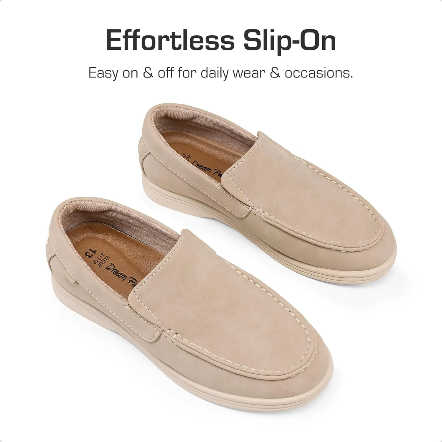 DREAM PAIRS Boys Dress Shoes Slip-On Loafers Casual Flat Shoes (Toddler/Little Kid/Big Kid)