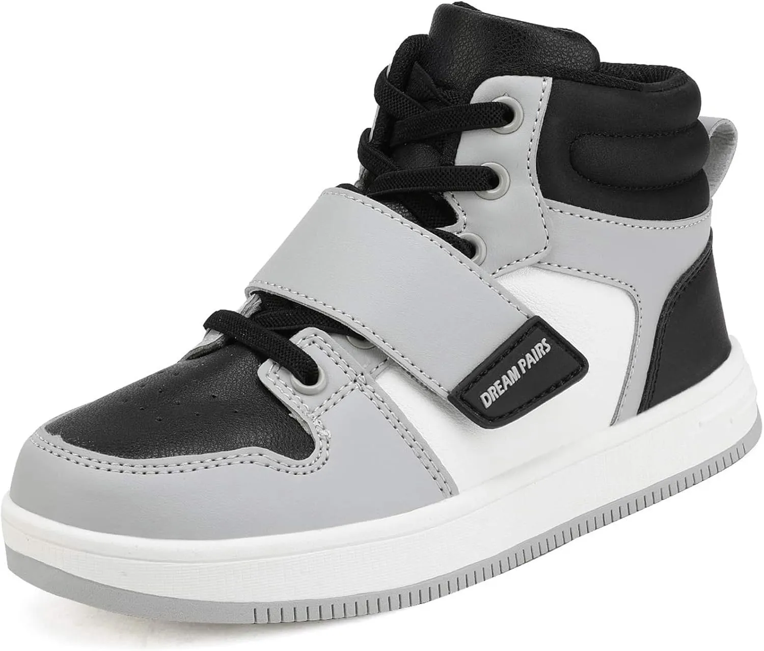 DREAM PAIRS Boys Girls High Top Sneaker LilLegends Skyhigh Basketball Shoes