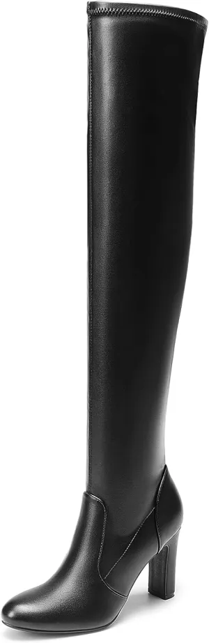 DREAM PAIRS Over The Knee Boots for Women Knee High Boots Thigh High Boots for Women