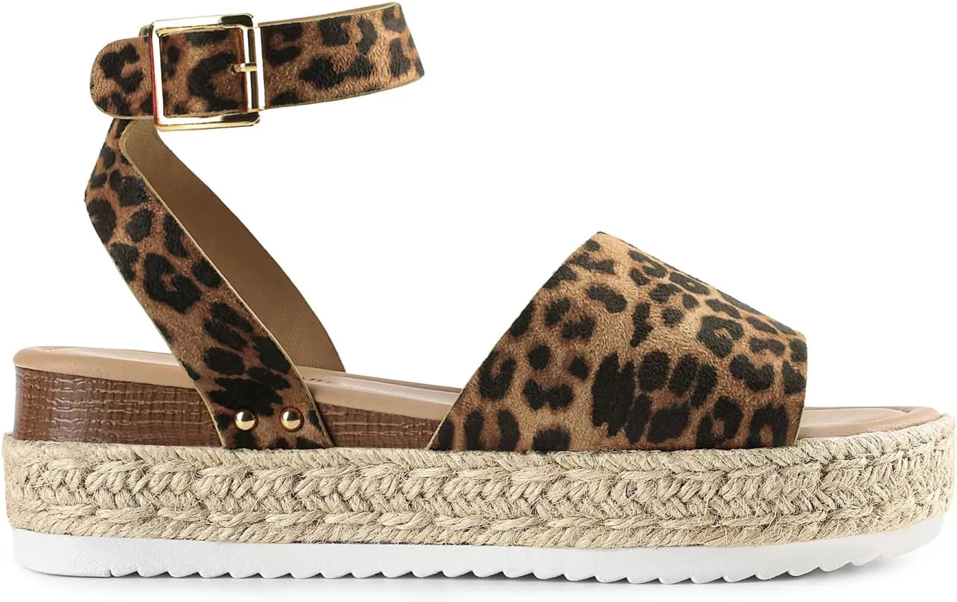 DREAM PAIRS Women's Platform Espadrilles Casual Ankle Strap Wedge Sandals Comfortable Dressy Summer Shoes