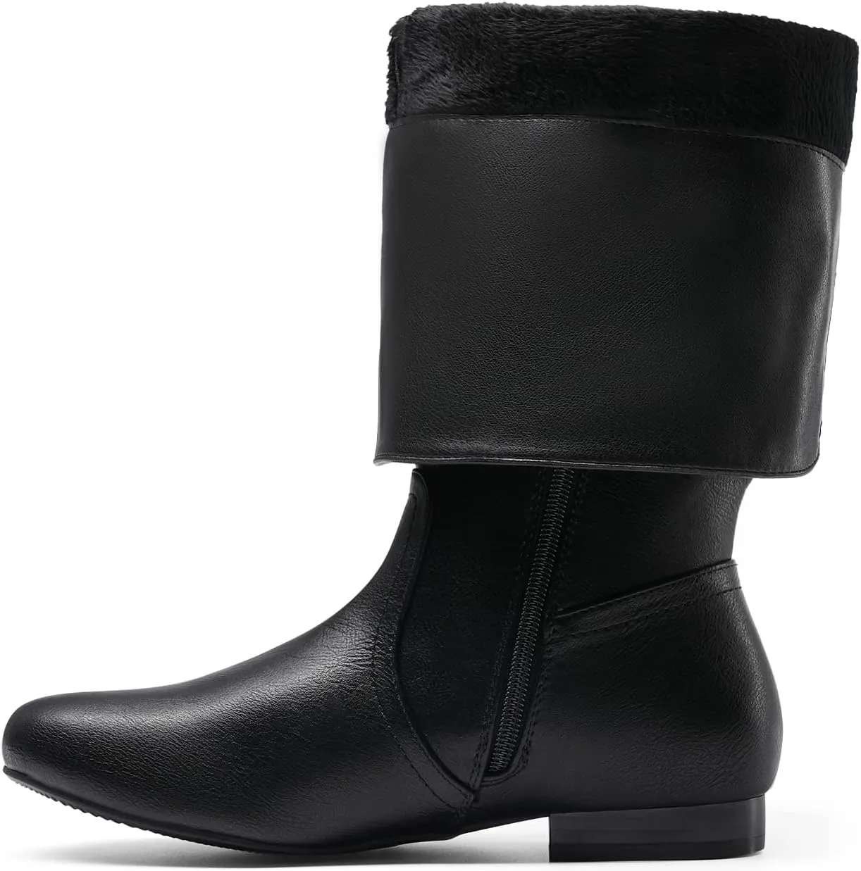 DREAM PAIRS Women's Wide Calf Knee High Pull On Fall Weather Winter Boots
